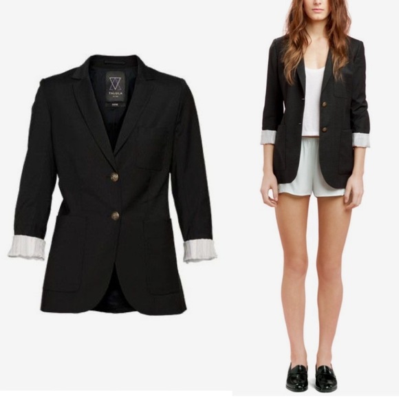 Aritzia Jackets & Blazers - Aritzia Talula Exeter Black Blazer- Size 4 | Small